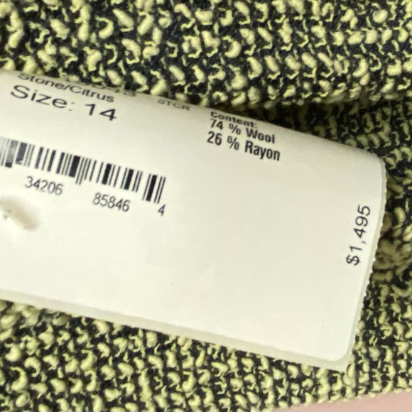 St. John Collection size 14 Jacket and Top. Pants  size 12 NWT - Picture 7 of 15